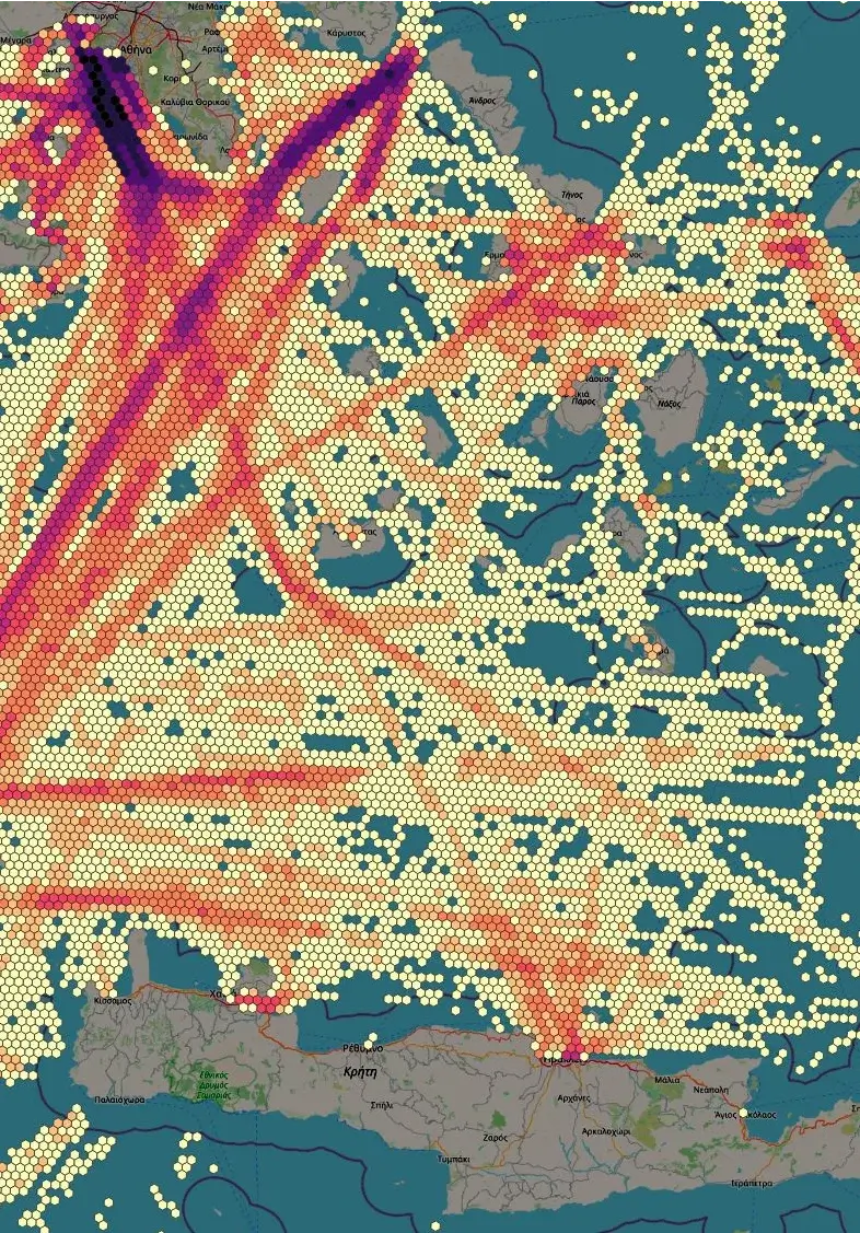 AegeaNET Network Coverage Map